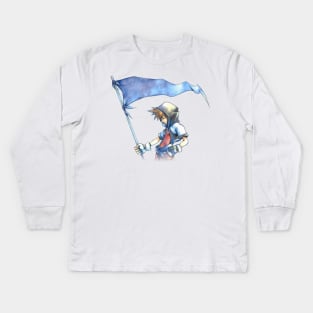 Sora Kingdom Hearts Kids Long Sleeve T-Shirt